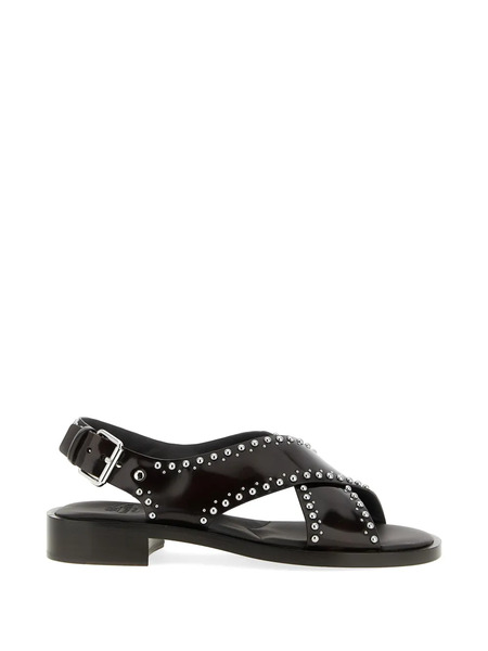  Church's Remi Leather Sandals - Black 
