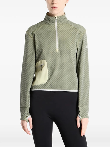  Ciele Half-zip Pocket Sweater - Green 