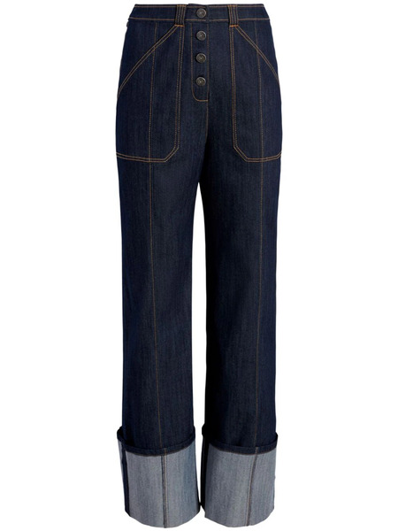  Cinq A Sept Benji High-rise Flared Jeans - Blue 