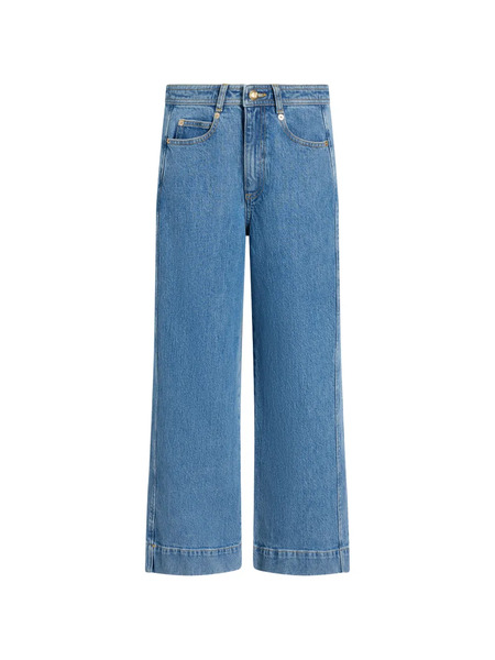  Cinq A Sept Betsy Wide-leg Jeans - Blue 