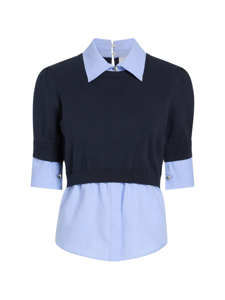  Cinq A Sept Capucine Knit Top - Blue 