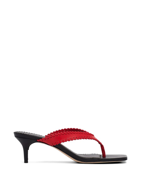  Cinq A Sept Frankie Kitten-heel Sandals - Black 