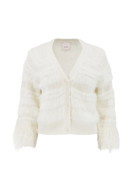  Cinq A Sept Fringed-detail Cardigan - Neutrals 