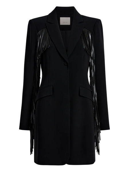  Cinq A Sept Joelette Fringe Mini Dress - Black 