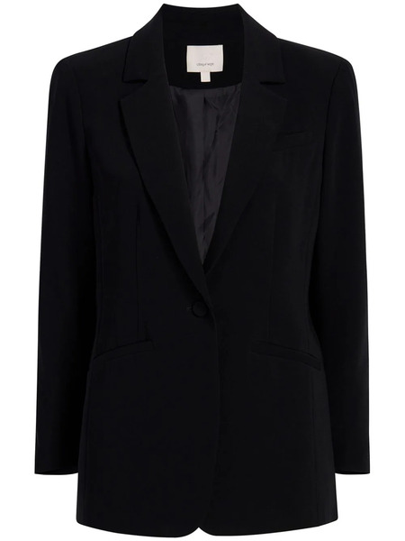  Cinq A Sept Karlie Notched-lapel Single-breasted Blazer - Black 