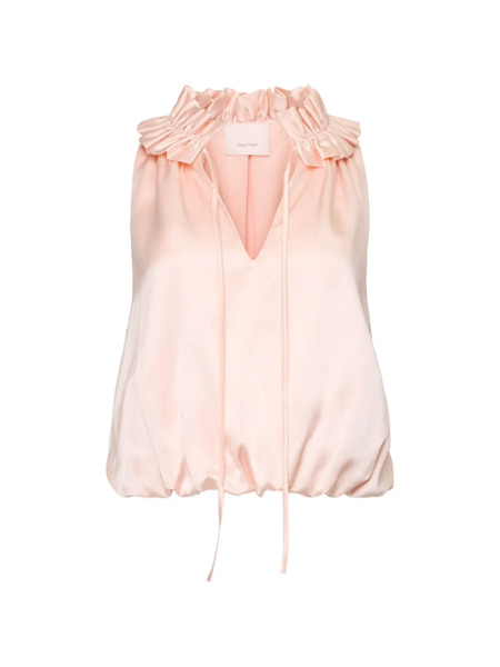  Cinq A Sept Lucianna Ruffled Top - Pink 
