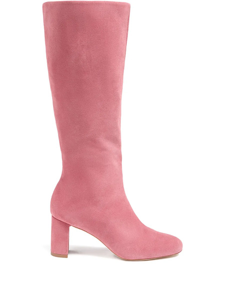  Cinq A Sept 70mm Dani Suede Boots - Pink 