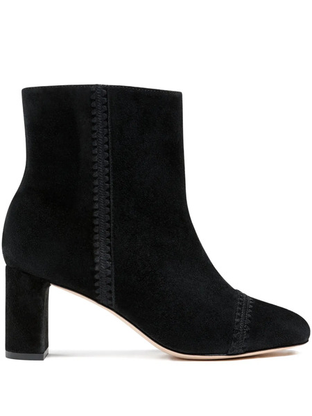  Cinq A Sept 70mm Peyton Suede Boots - Black 