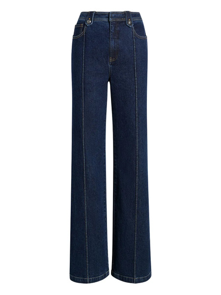  Cinq A Sept Niko Seam Trousers - Blue 