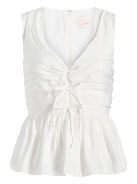  Cinq A Sept Sina Top - White 