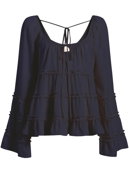  Cinq A Sept Sunnina Top - Blue 