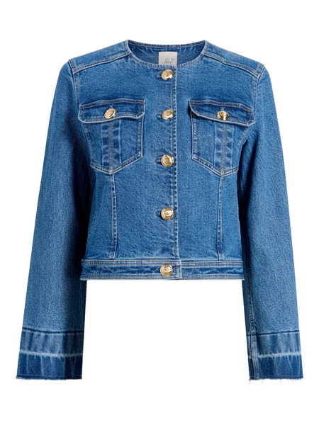 Cinq A Sept Travis Buttoned Jacket - Blue 