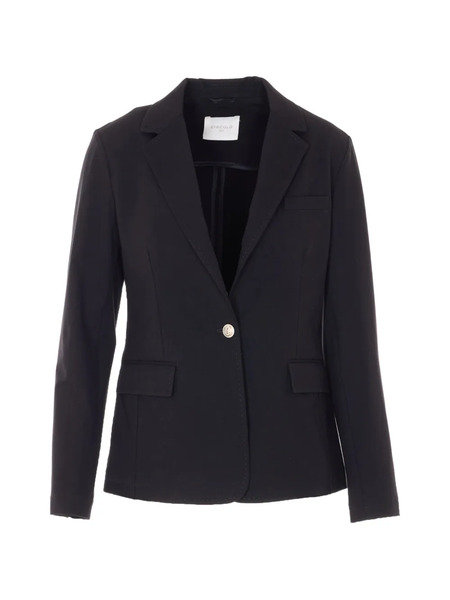  Circolo 1901 Buttoned Blazer - Black 