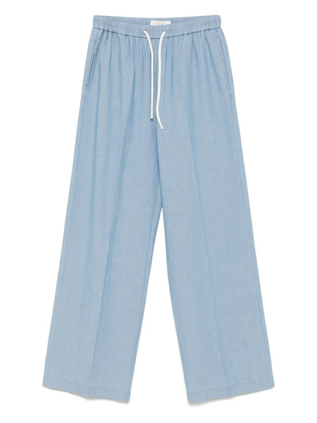  Circolo 1901 Chambray Trousers - Blue 