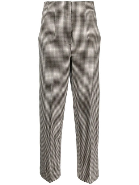  Circolo 1901 Cropped Straight-leg Trousers - Neutrals 
