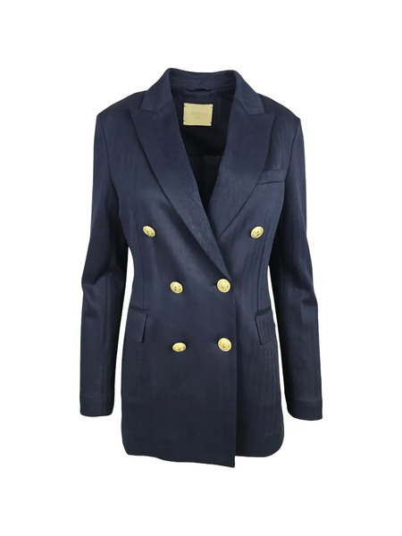  Circolo 1901 Double-breasted Blazer - Blue 