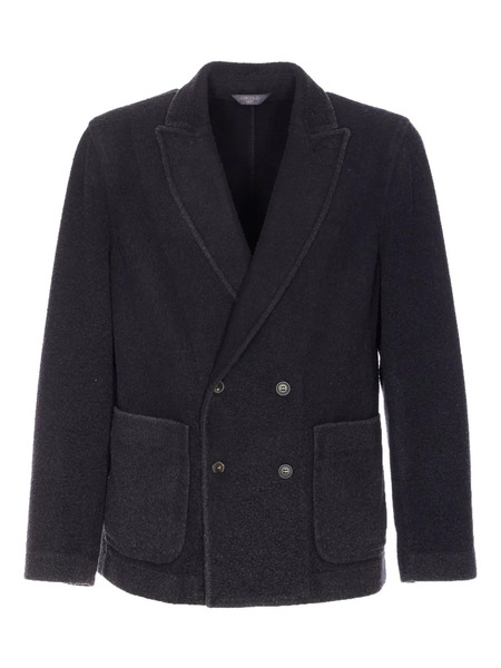  Circolo 1901 Double-breasted Button Jacket - Blue 