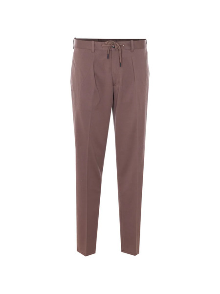  Circolo 1901 Drawstring Waist Trousers - Brown 