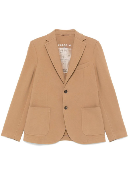  Circolo 1901 Felted Blazer - Brown 