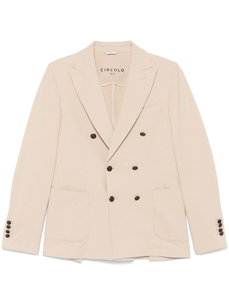  Circolo 1901 Felted Blazer - Neutrals 