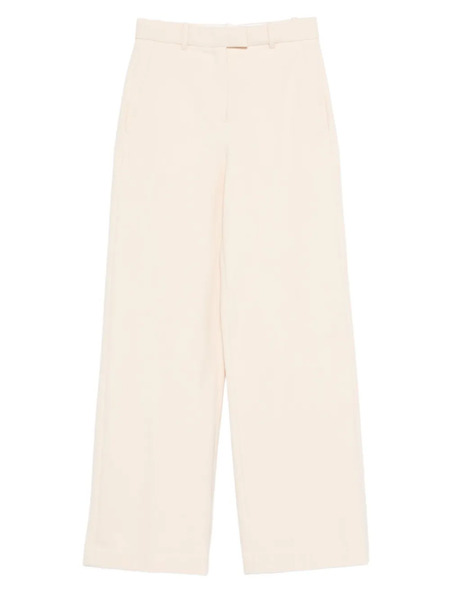  Circolo 1901 High-waisted Wide-leg Trousers - Neutrals 