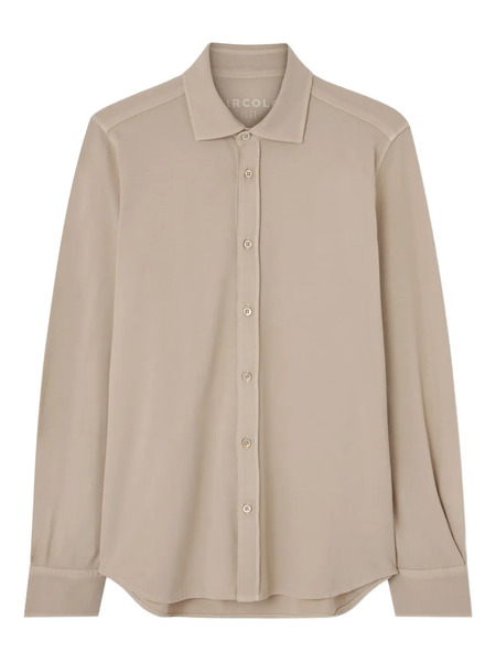  Circolo 1901 Long-sleeve Button-down Shirt - Grey 