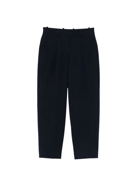  Circolo 1901 Pleated Cropped Trousers - Blue 