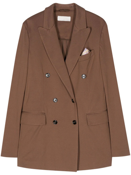  Circolo 1901 Pocket-square Blazer - Brown 