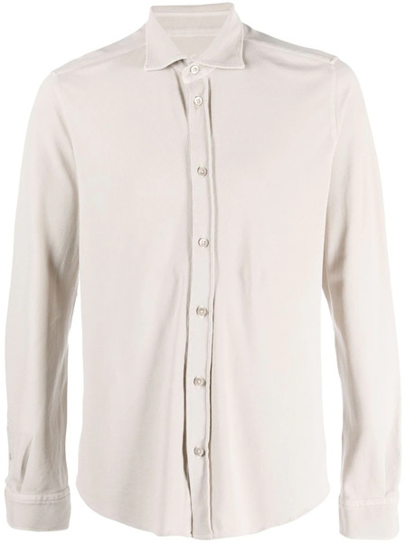  Circolo 1901 Sabbia Slim-cut Poplin Shirt - Neutrals 