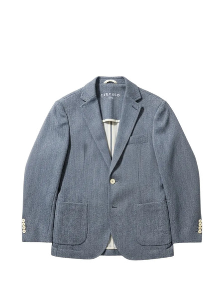  Circolo 1901 Single-breasted Blazer - Blue 