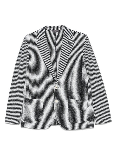  Circolo 1901 Striped Blazer - Blue 