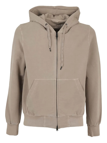  Circolo 1901 Zip-up Hoodie - Neutrals 