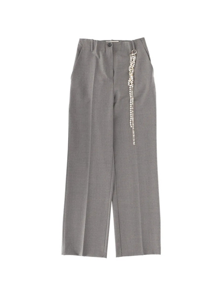  Circus Hotel Embellished-detail Trousers - Grey 
