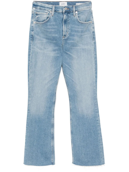 Citizens Of Humanity Isola Cropped Bootcut Jeans - Blue 