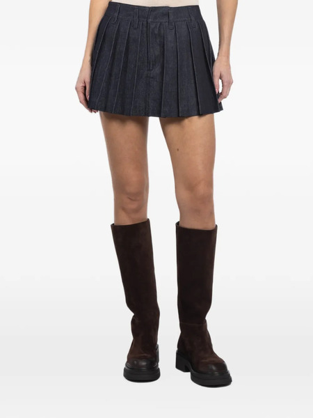  Citizens Of Humanity Pleated Mini Skirt - Grey 