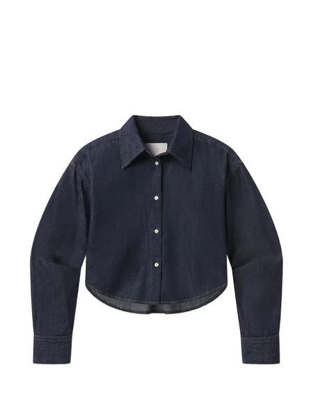  Citizens Of Humanity Point-collar Buttoned Shirt - Blue 