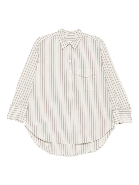  Citizens Of Humanity Shay Striped Pocket Shirt - Neutrals 
