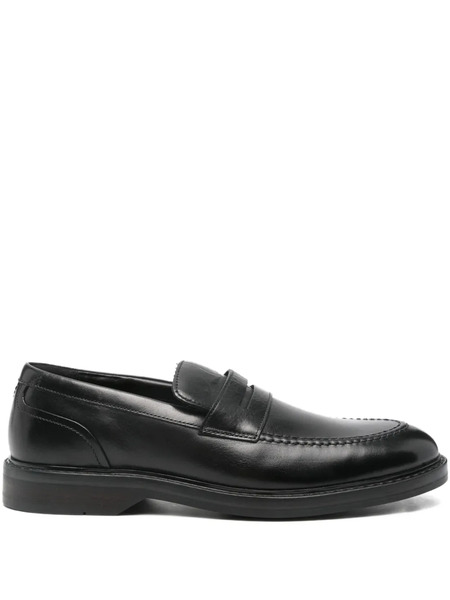  Clarks Aldwin Penny-strap Loafers - Black 