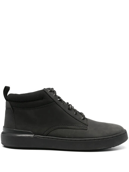  Clarks Courtlite Mid Leather Boots - Black 