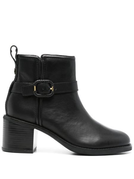  Clarks 65mm Chamberly Ankle Boots - Black 