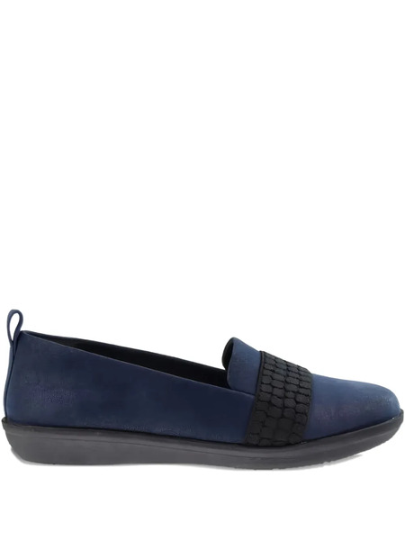  Clarks Originals Ayla Sloane Textured Flat - Blue 