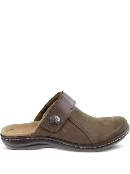  Clarks Originals Laurieann Mules - Brown 