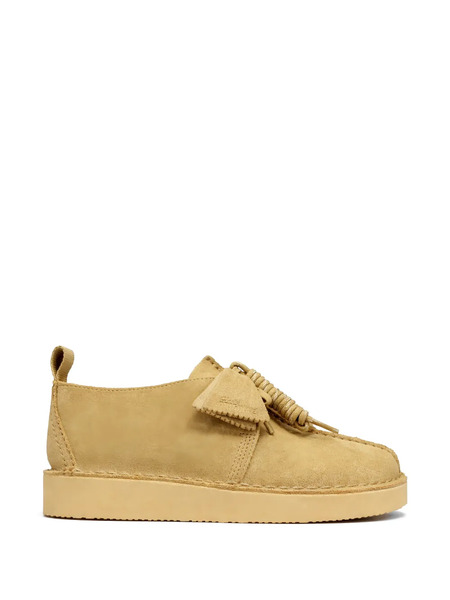  Clarks Originals Pull-tab Suede Boots - Neutrals 