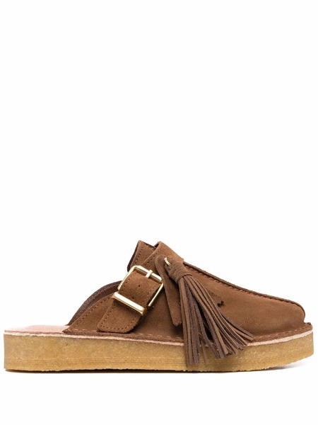  Clarks Originals Slip-on Suede Mules - Brown 