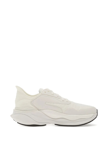 Clarks Pace Panelled Sneakers - White 