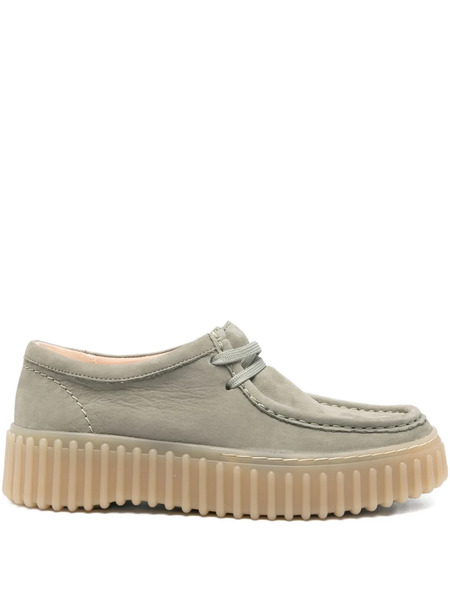 Clarks Torhill Derby Shoes - Green 