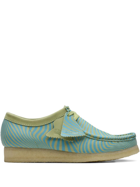  Clarks Wallabee blue/green Loafers 