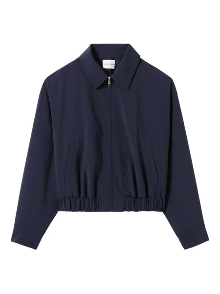  Claudie Pierlot Cropped Zip-up Jacket - Blue 