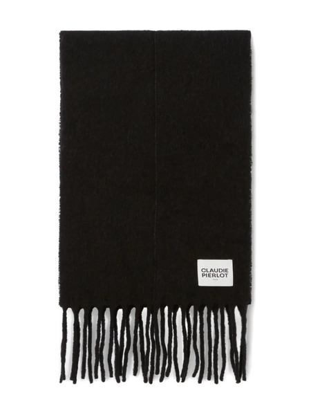  Claudie Pierlot Fringed Scarf - Black 