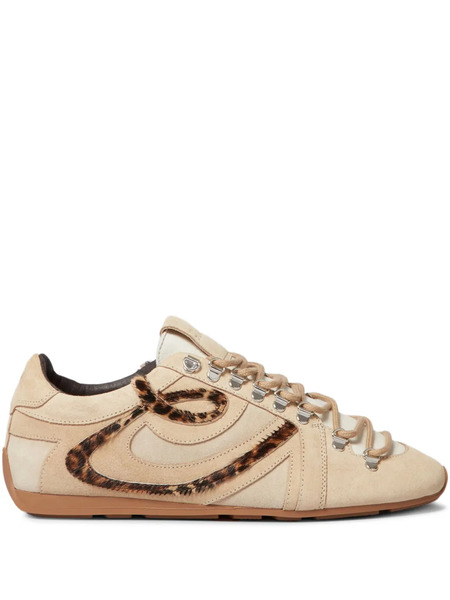  Claudie Pierlot Leopard-print Sneakers - Neutrals 